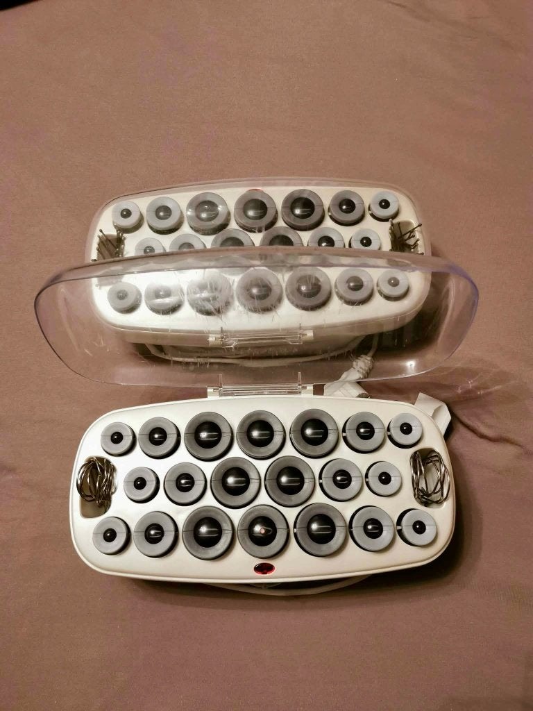 BABYLISS - keramische warmterollers (2X), Bijoux, Sacs & Beauté, Beauté | Soins des cheveux, Enlèvement ou Envoi, Utilisé, Autres types