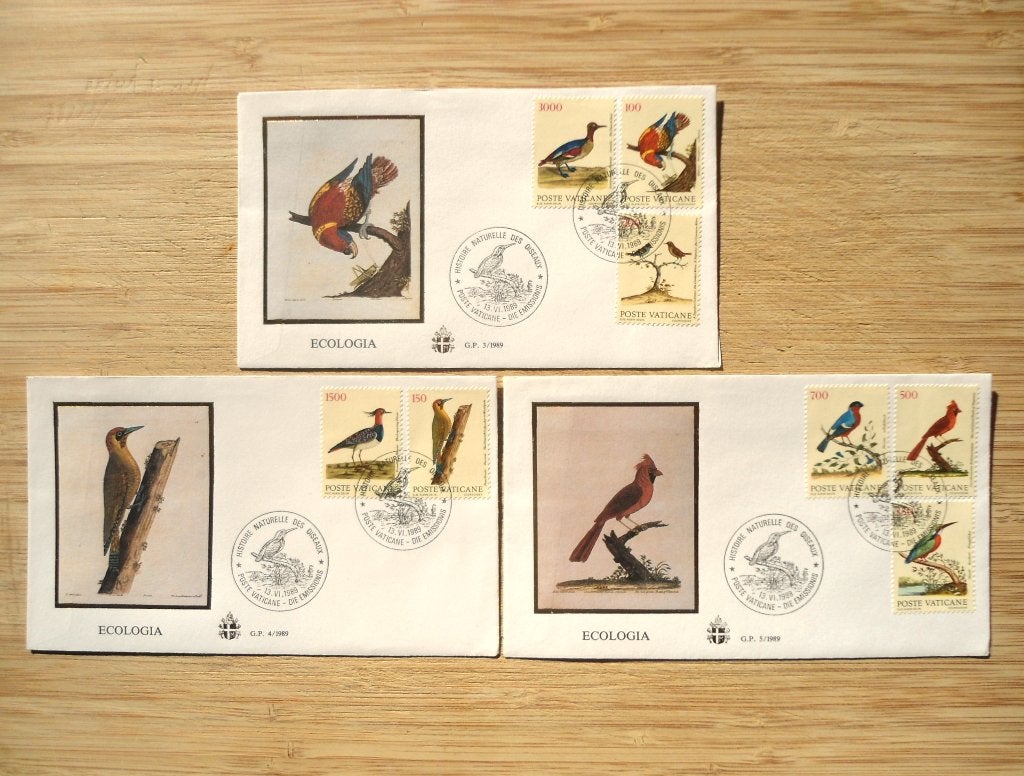 Vaticaanstad. Ecologica set 1989., Enlèvement, Non décrit