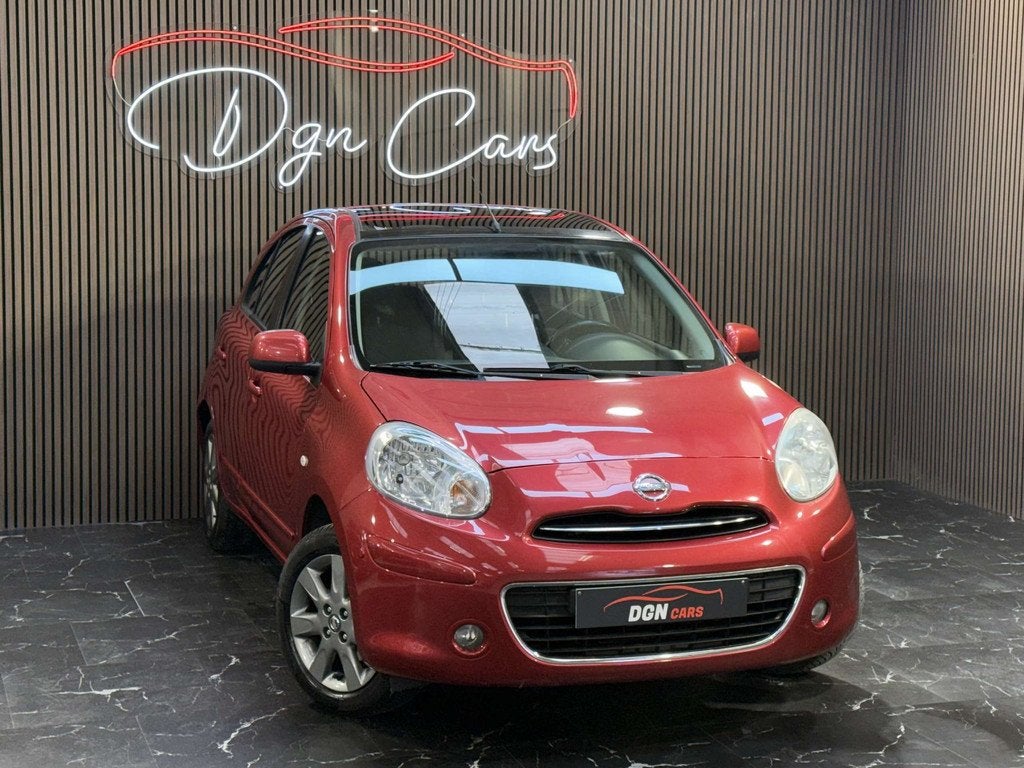 Nissan Micra Micra 1.2i ELLE (bj 2013), Euro 5, Gebruikt, Zwart, 5 deurs
