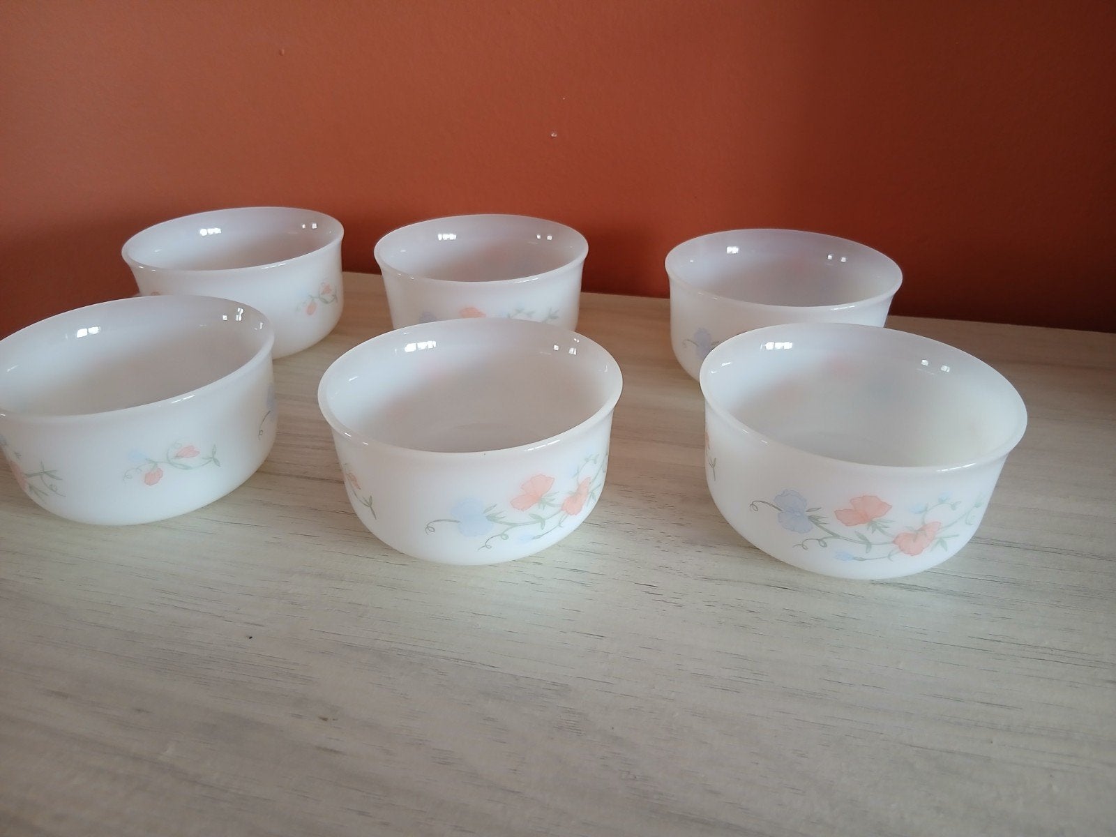 ARCOPAL , 6 petits pots, prix 8 euros, Enlèvement, Comme neuf