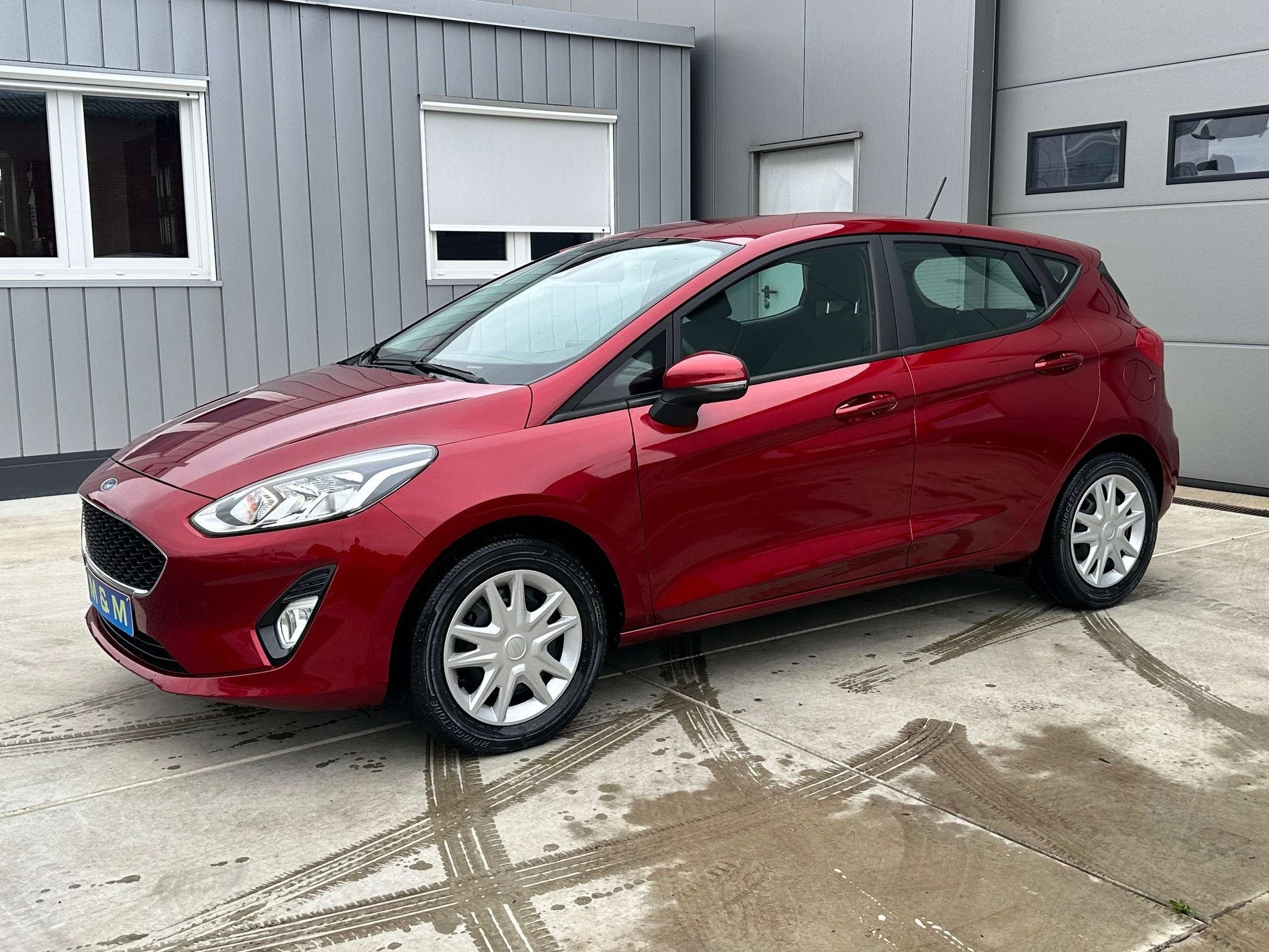 Ford Fiesta Fiesta 1.0 EcoBoost * 12M Garantie *, Autos, Rouge, 998 cm³, Euro 6, Entreprise