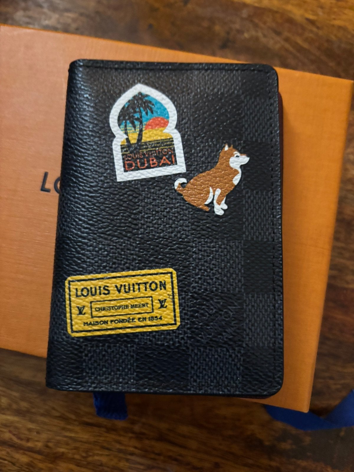 Louis vuitton porte carte, Enlèvement ou Envoi, Comme neuf