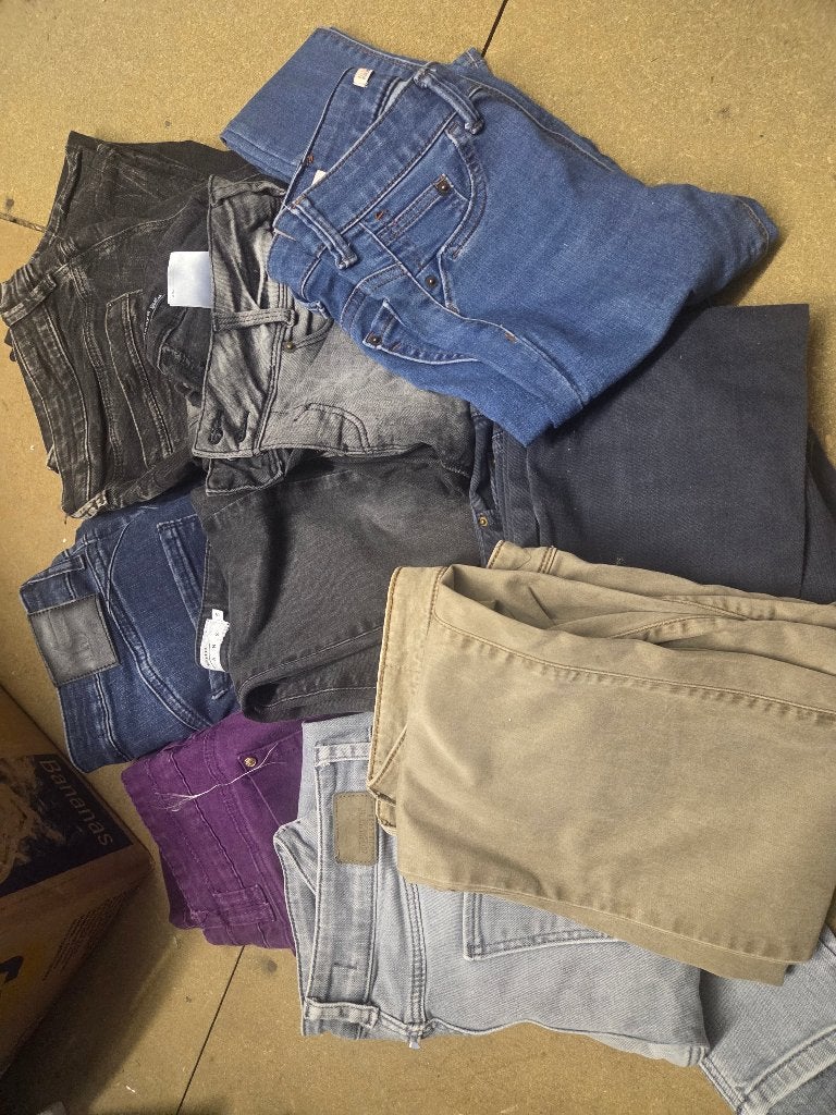 11 jeans broeken 36, Kleding | Dames, Overige kleuren, W28 - W29 (confectie 36), Gedragen, Ophalen