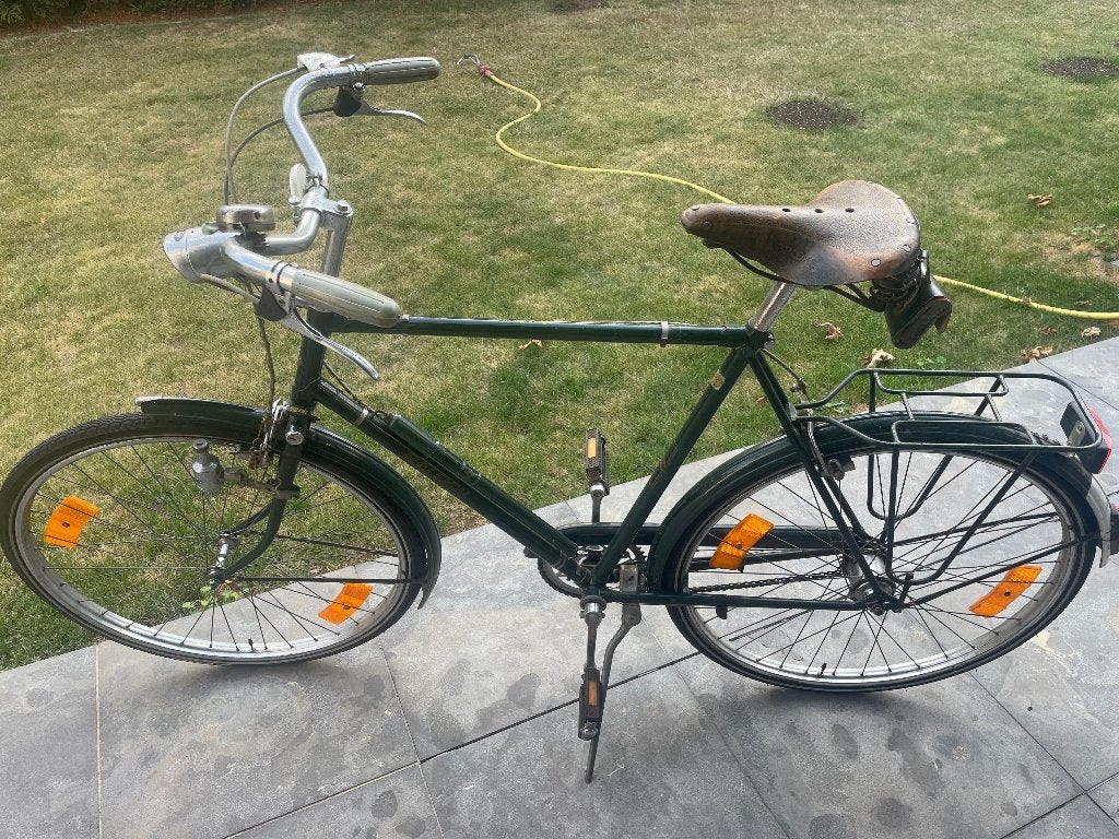 Herenfiets Raleigh vintage, Vélos & Vélomoteurs, Enlèvement, Utilisé, Autres marques