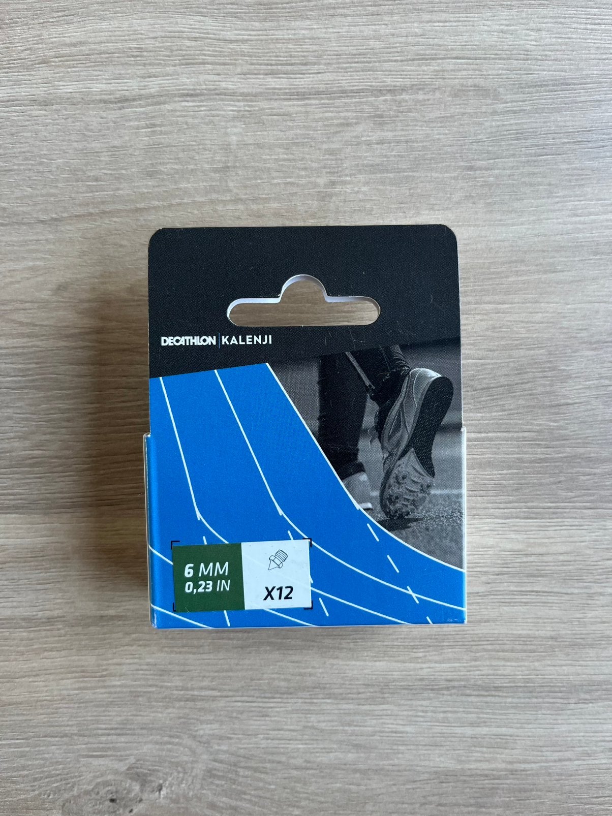 12 stalen spikepunten voor atletiekschoenen - 6 mm, Sport en Fitness, Loopsport en Atletiek, Ophalen of Verzenden, Nieuw, Spikes