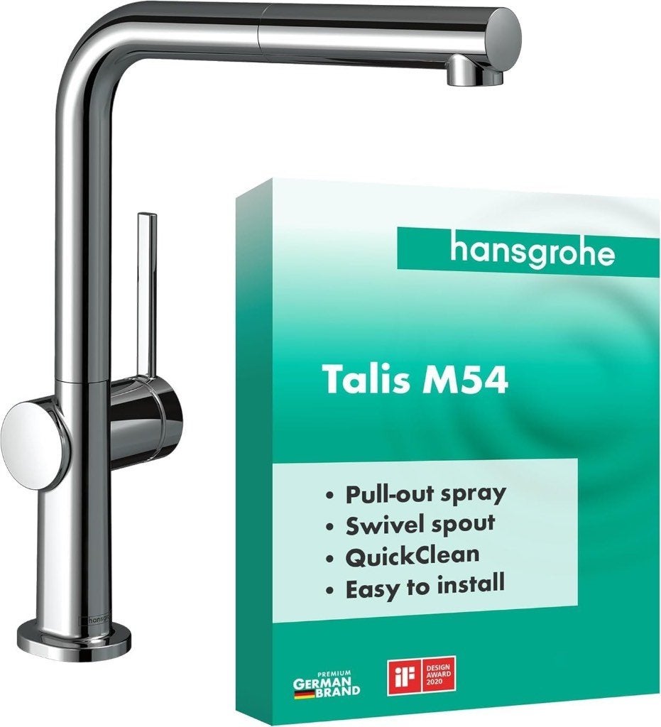 NIEUWE HANSGROHE KEUKENMENGKRAAN TALIS M 54, Ophalen of Verzenden, Nieuw, Chroom, Kraan