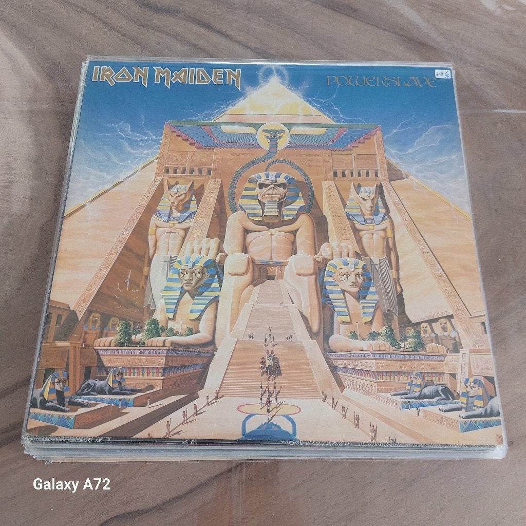 iron maiden powerslave, Enlèvement ou Envoi, Utilisé, Autres formats, LP