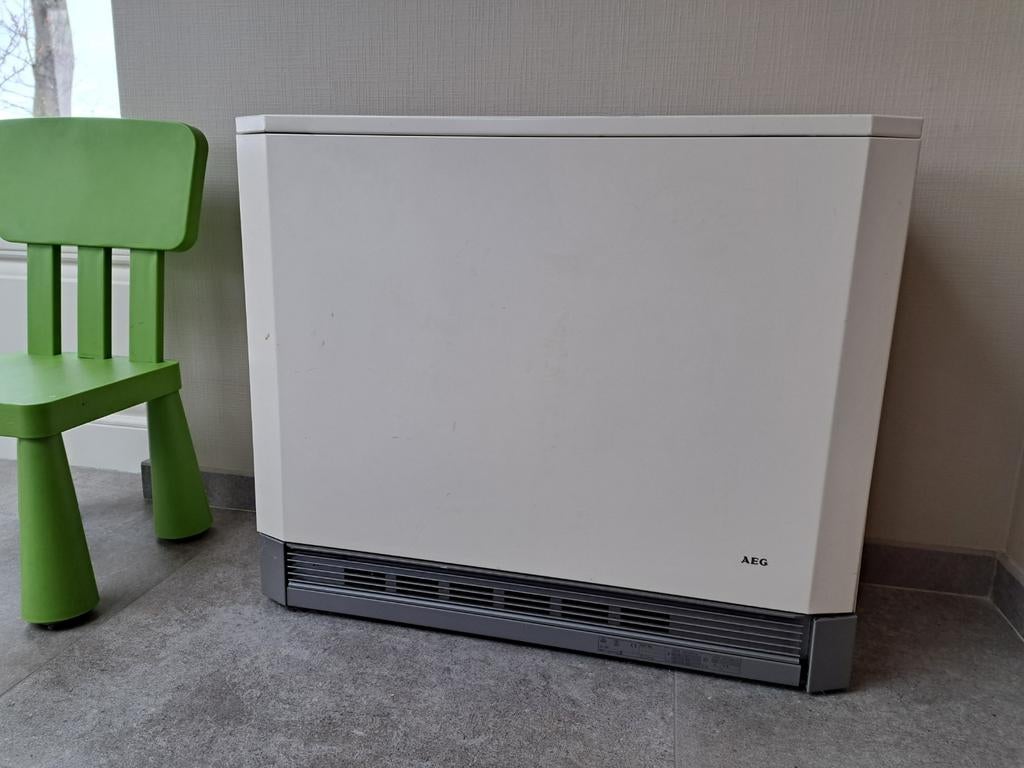 Accumulatie verwarmingstoestel, Ophalen