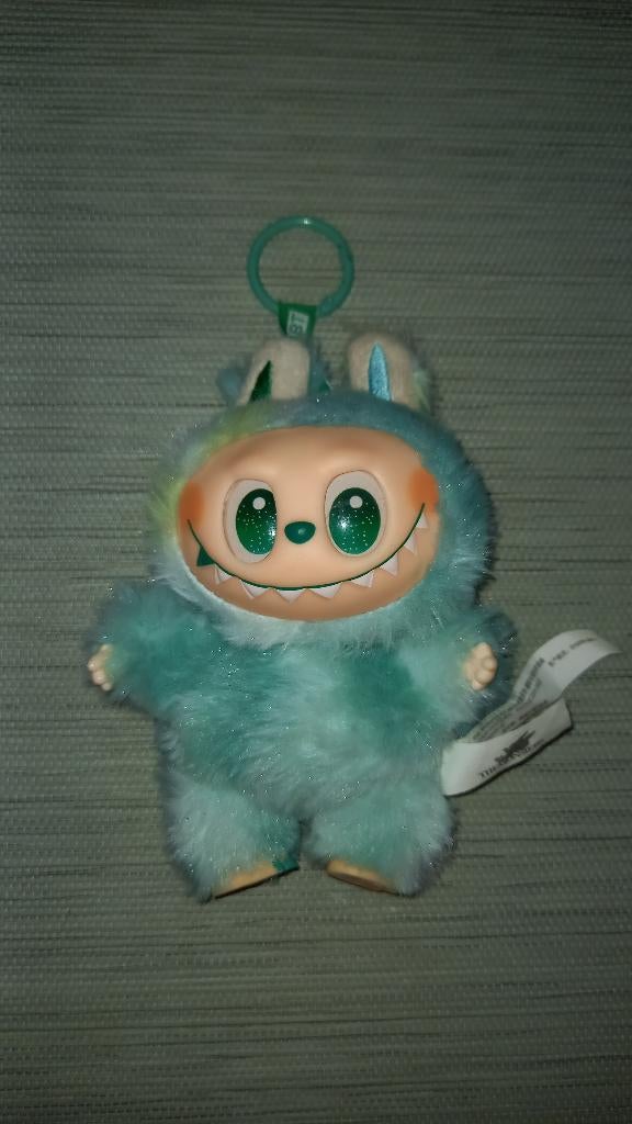 Porte-clés en peluche The Monsters, Enlèvement ou Envoi, Comme neuf, Bleu