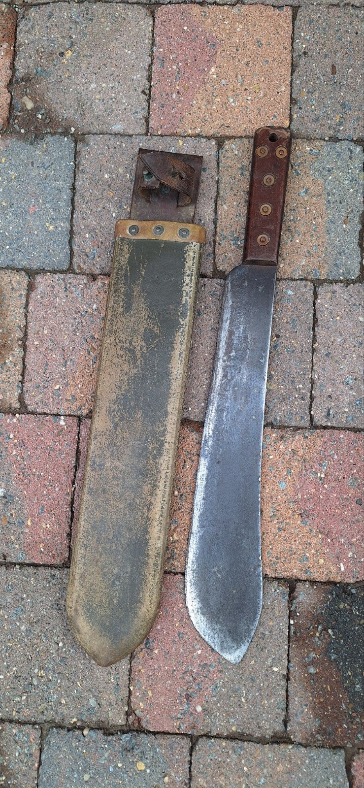 Engelse machete, Verzamelen, Ophalen
