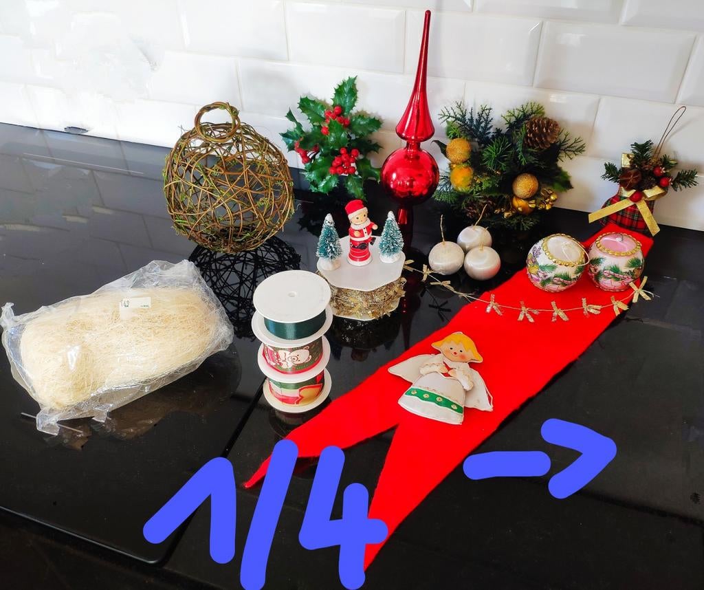 Lot décorations de Noël, Divers, Enlèvement