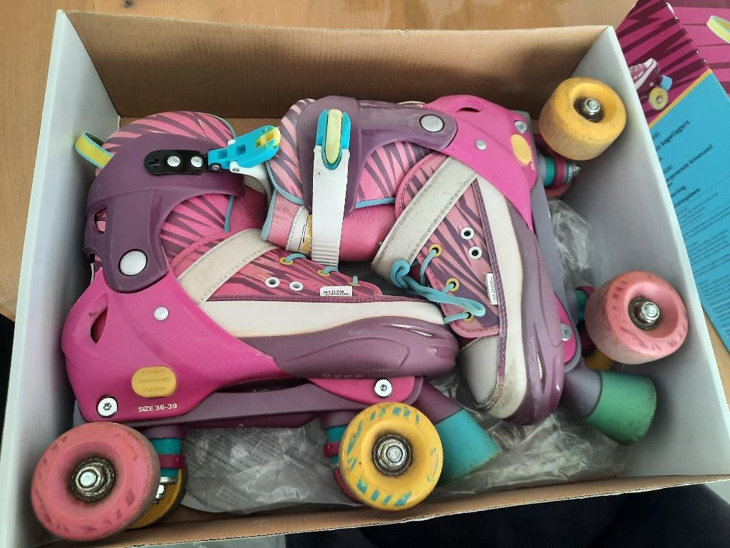 Rolschaatsen, Ophalen, Kinderen, Verstelbaar, Gebruikt