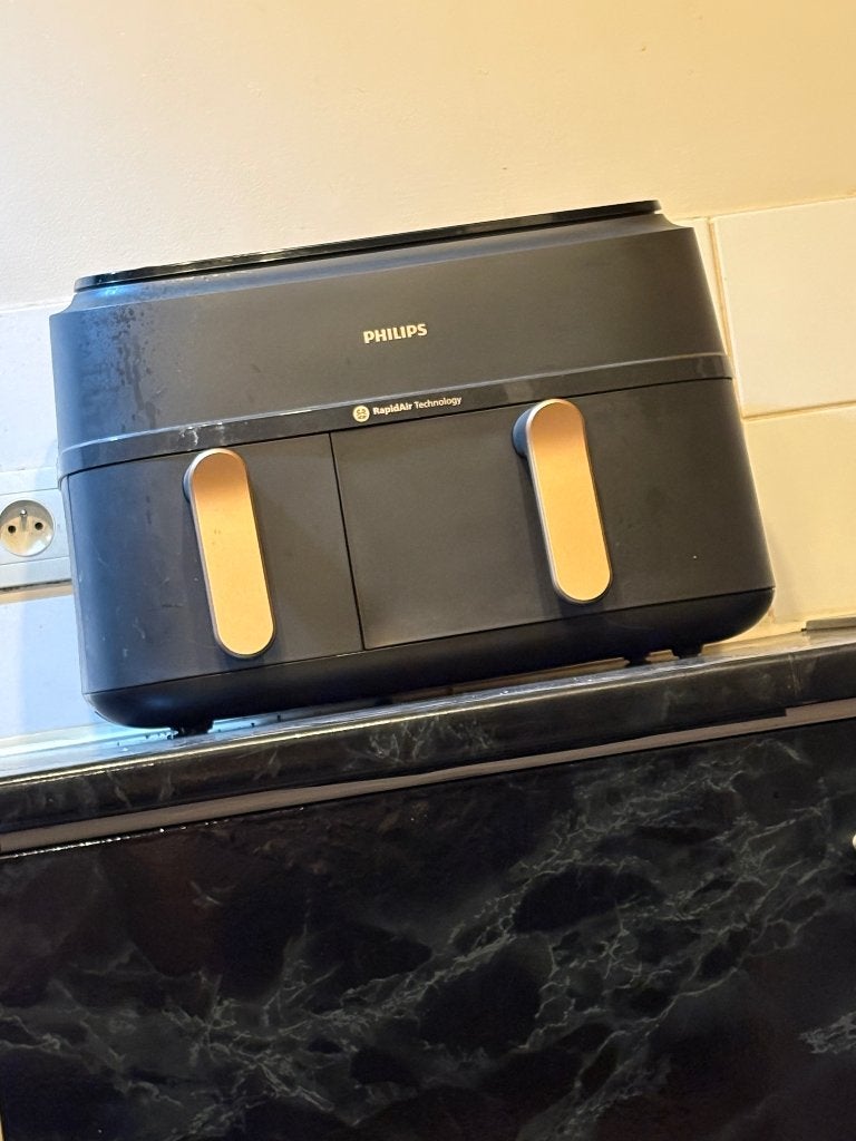 Airfryer te koop zo goed als nieuw, Enlèvement, Comme neuf, Friteuse à air