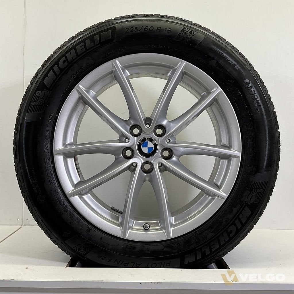 BMW X3 G01 X4 G02 SET VELGEN + WINTERBANDEN 18 INCH ORIG. 61, Auto-onderdelen, -, -, Banden en Velgen, 17 inch