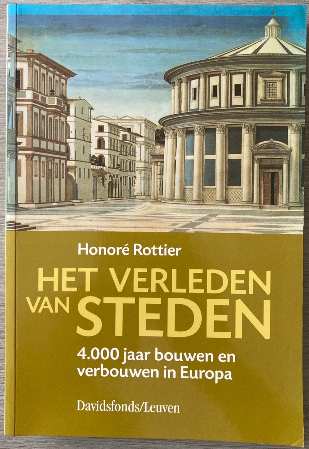 H. Rottier - Het verleden van steden, Boeken, Geschiedenis | Wereld, Europa, Ophalen of Verzenden