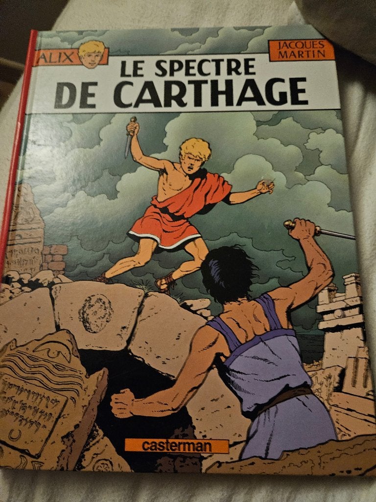 ALIX "Le spectre de Carthage", Une BD, Enlèvement ou Envoi, Comme neuf