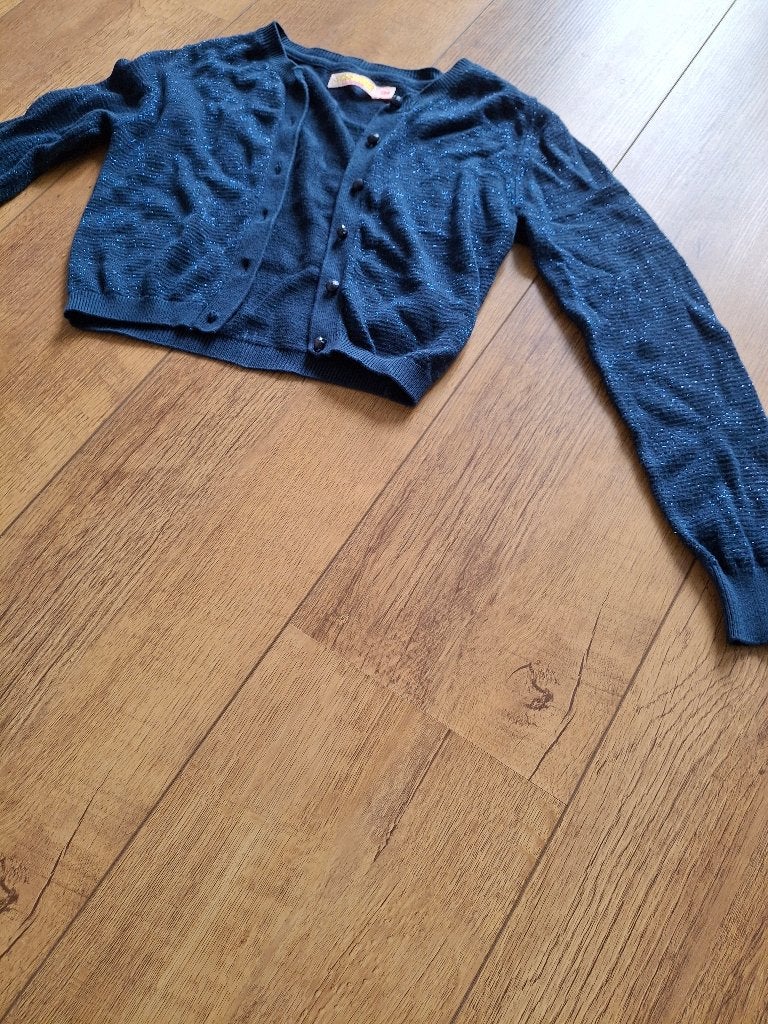 Blauw golfje AWESOME maat 134, Kinderen en Baby's, Kinderkleding | Maat 134, Ophalen, Zo goed als nieuw