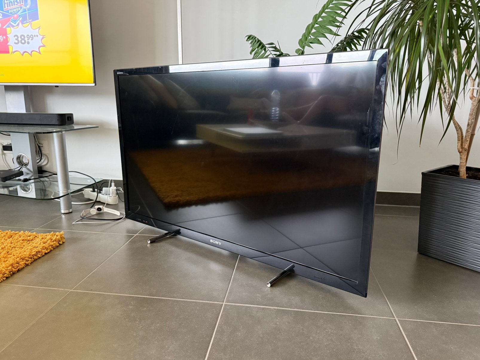 Écran LED Full HD 46” Sony Bravia, Audio, Tv en Foto, Televisies, Ophalen, Smart TV, Full HD (1080p), Gebruikt