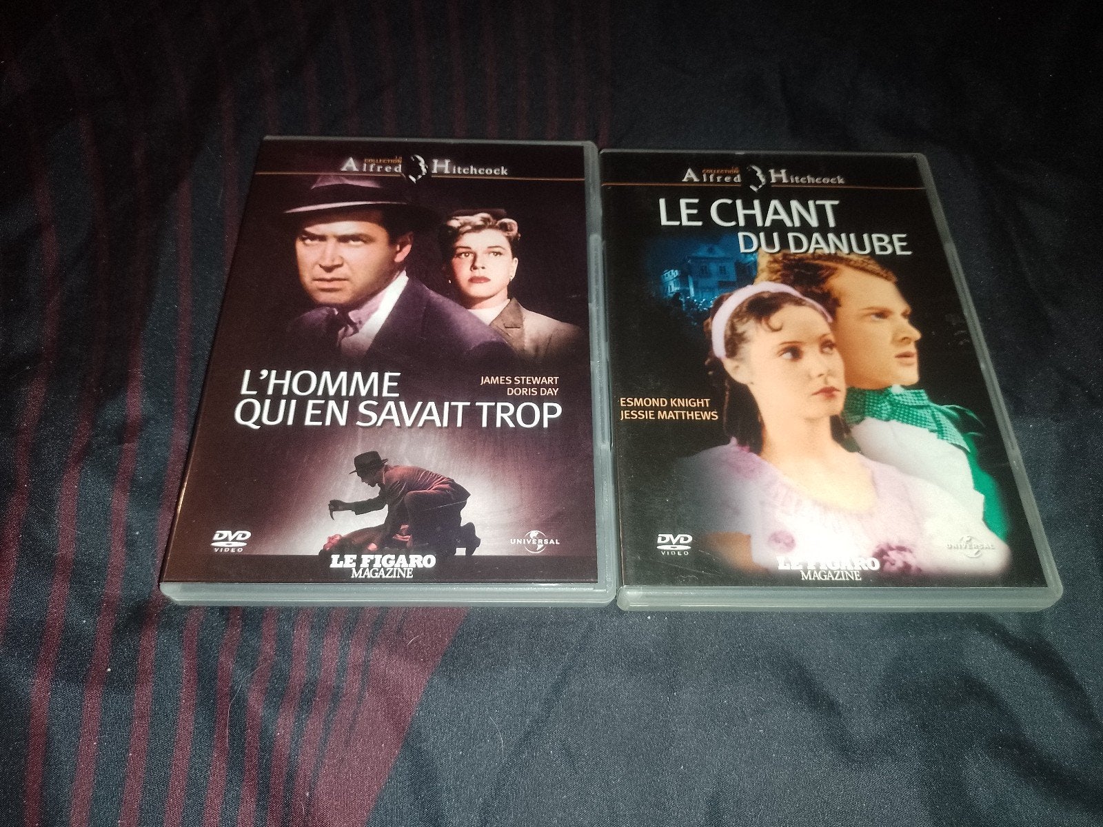 A vendre 2 dvd de la collection Alfred Hitchcock, CD & DVD, Comme neuf, Comprend un boîtier, Espagnol, Détective et Thriller