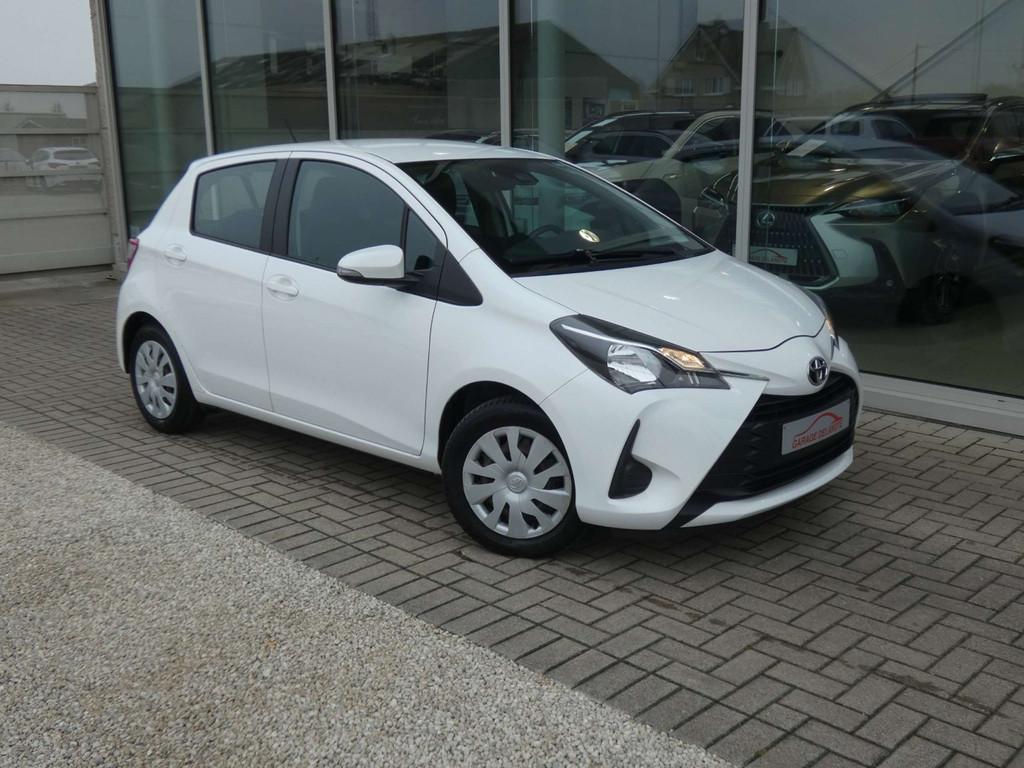 Toyota Yaris 1.0i benzine +Airco +Bluetooth 5-deurs EURO6b, Auto's, Voorwielaandrijving, Stof, Gebruikt, 1055 kg