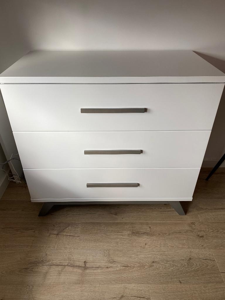 Bopita Lynn commode met 3 lades, Kinderen en Baby's, Ophalen, Gebruikt, 50 tot 70 cm, 75 tot 100 cm