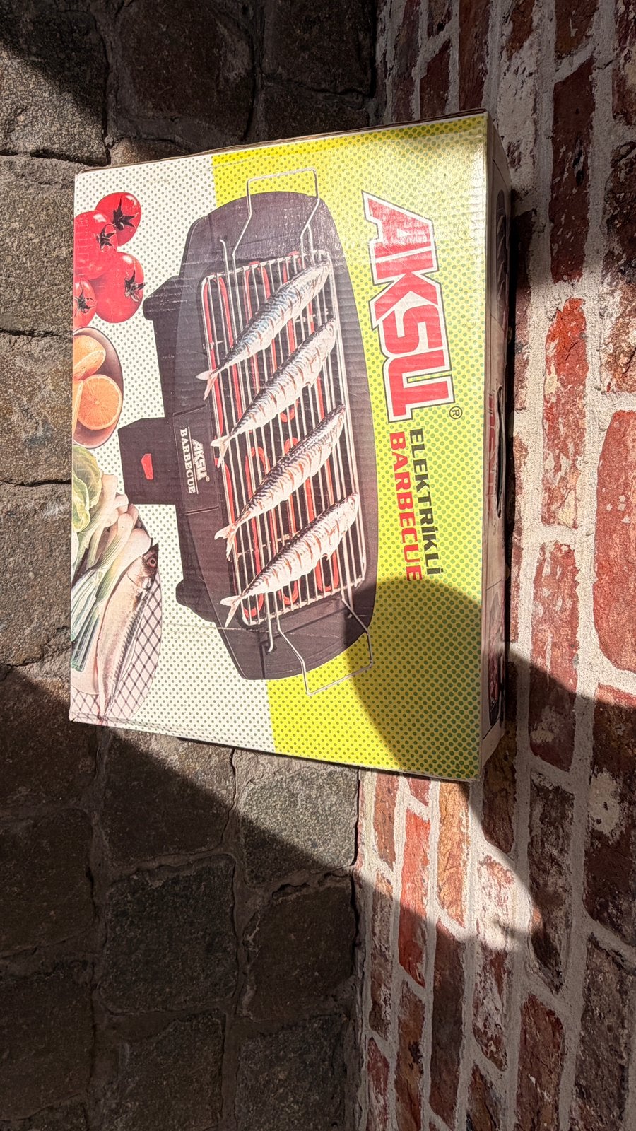 Elektrische bbq, Ophalen