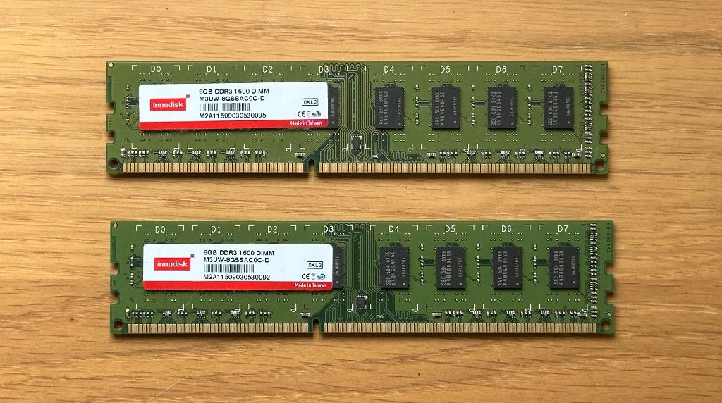 Kit mémoire 16GB DDR3 (2x 8GB), Computers en Software, DDR3, Ophalen of Verzenden, Zo goed als nieuw, Desktop