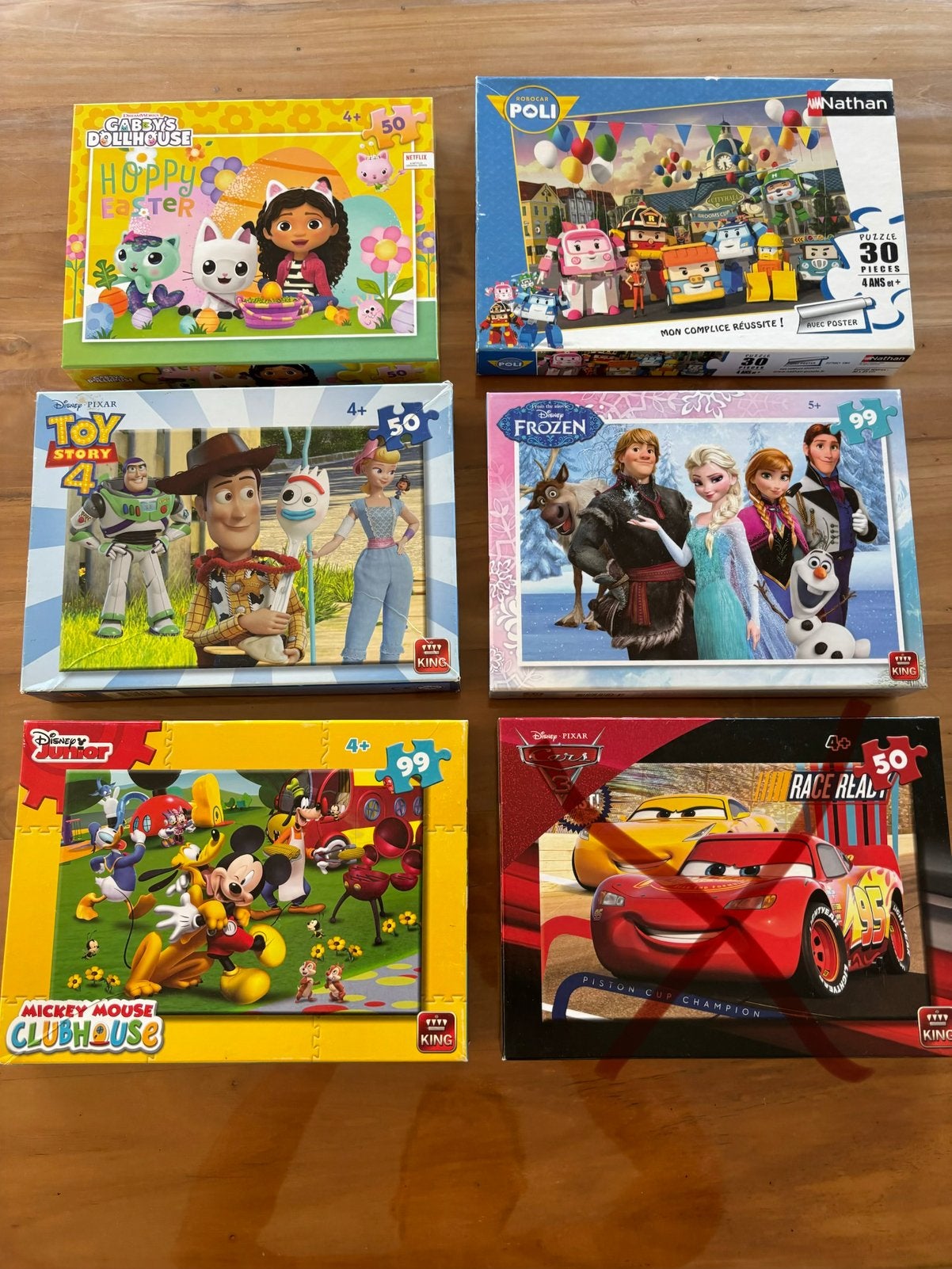 Puzzelset voor kinderen van 4 jaar en ouder, Ophalen, Zo goed als nieuw