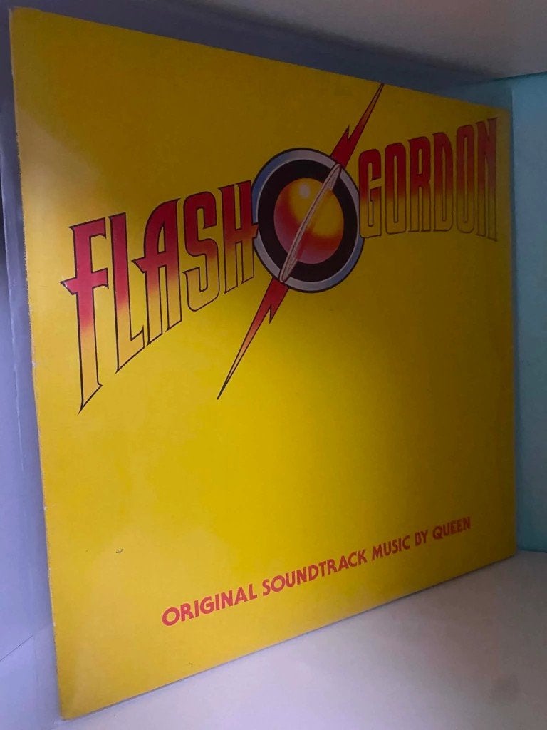 Queen – Flash Gordon (Original Soundtrack Music) (J), LP, Avec pochette intérieure, Utilisé, Envoi