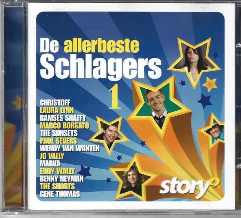 CD De Allerbeste Schlagers 1, Cd's en Dvd's, Cd's | Nederlandstalig, Ophalen of Verzenden, Zo goed als nieuw, Pop