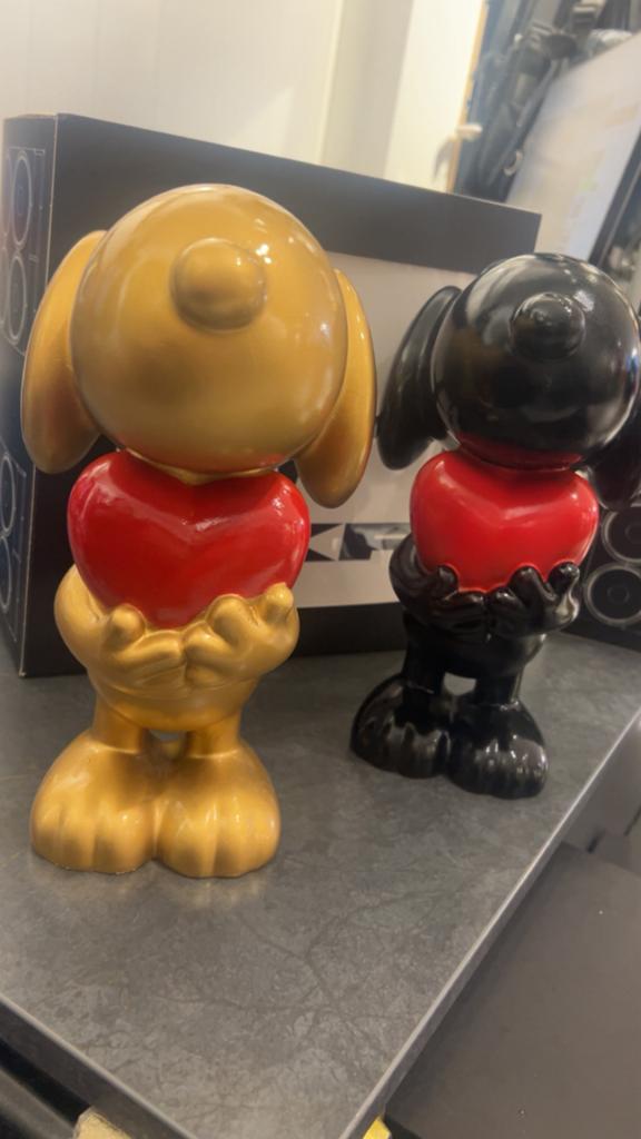 Statuette snoopyen resine ( prix par piece ), Verzamelen, Stripfiguren, Ophalen, Snoopy