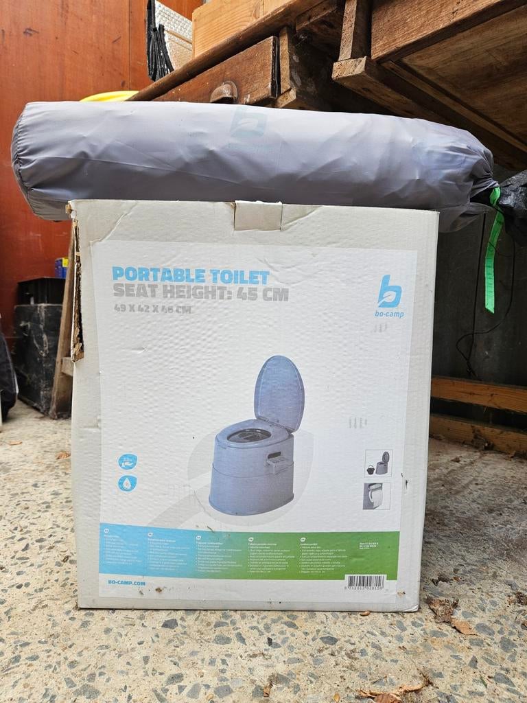 Kampeertoilet en wc/douche tent, Caravans en Kamperen, Ophalen