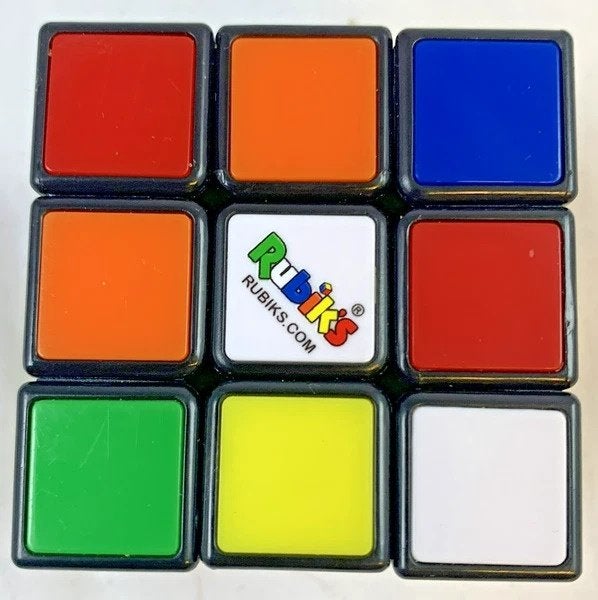 Casse-tête classique Rubik's Cube 3x3 Rubiks, Envoi, Moins de 500 pièces, Comme neuf, Rubik's Cube ou Puzzle 3D