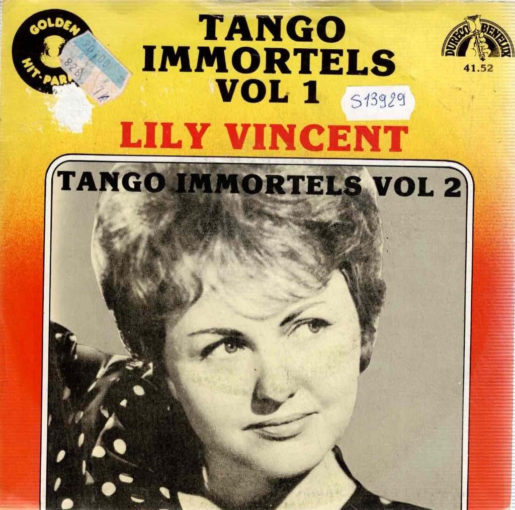 Vinyl, 7"  /  Lily Vincent – Tango Immortels, Enlèvement ou Envoi, Autres formats