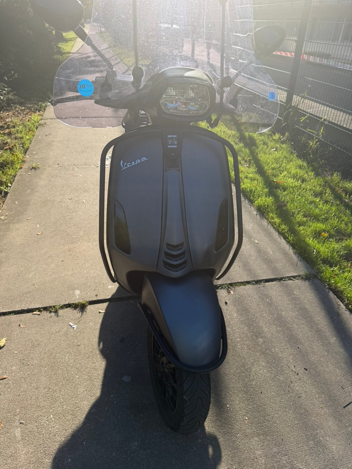 Vespa Sprint Iget 2019 A klasse 50Cc, Ophalen, Zo goed als nieuw