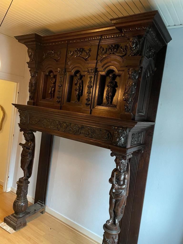 schouwmantel, Enlèvement
