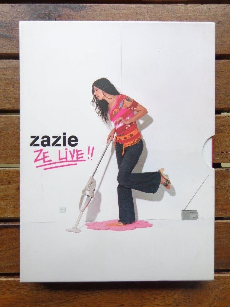 )))  Zazie  Ze Live !!   //  Concert   (((, Enlèvement ou Envoi, Tous les âges, Comme neuf, Concert