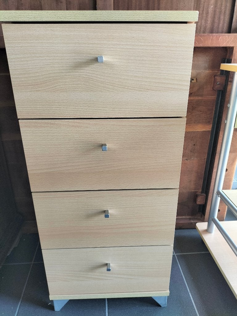 Commode, 3 ou 4 tiroirs, 25 à 50 cm, Moins de 100 cm, Enlèvement