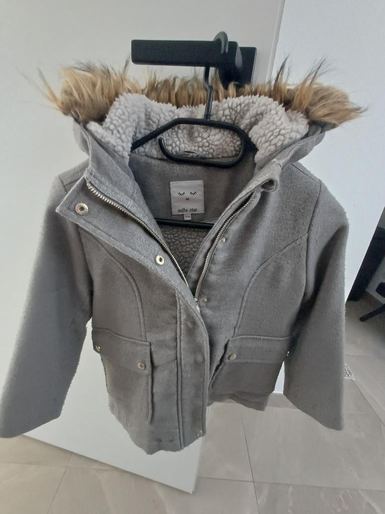 Milla Star - wollen winterjas (mt 116), Jongen of Meisje, Ophalen of Verzenden, Zo goed als nieuw, Milla Star