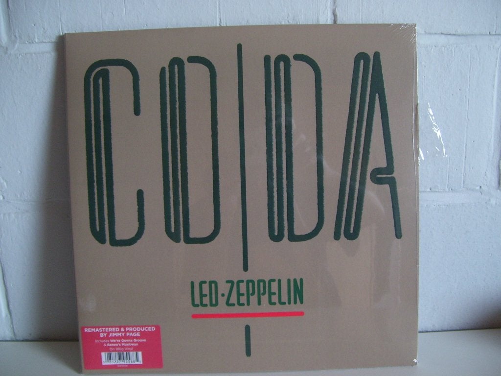 LED ZEPPELIN  coda, CD & DVD, Vinyles | Hardrock & Metal, Enlèvement ou Envoi, Pochette gatefold, LP, 12 pouces
