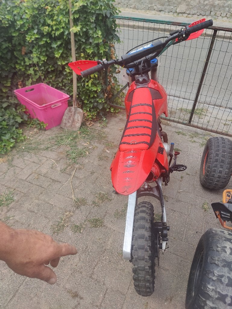 Cross brommer, Fietsen en Brommers, Brommers | Crossbrommers, Ophalen, Gebruikt, 110 cc