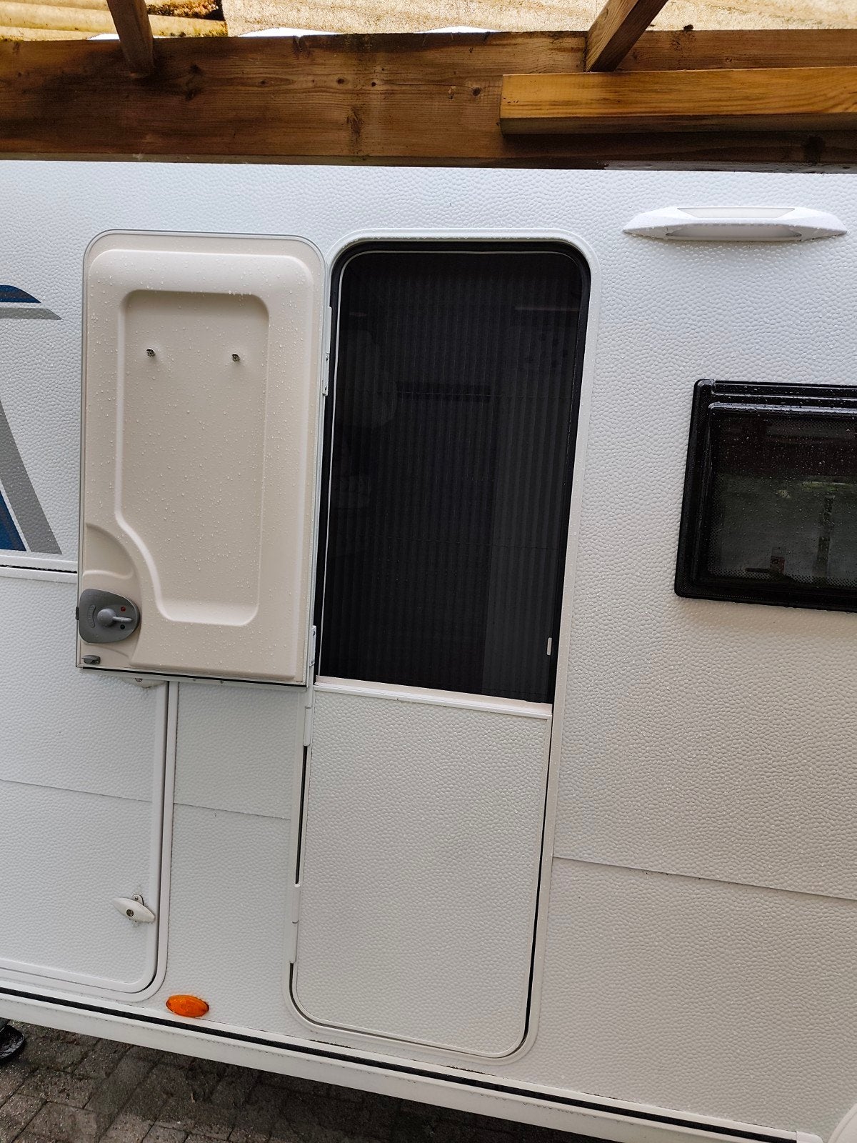 Rolhor voor caravan voor halve deuropening., Caravans en Kamperen, Particulier