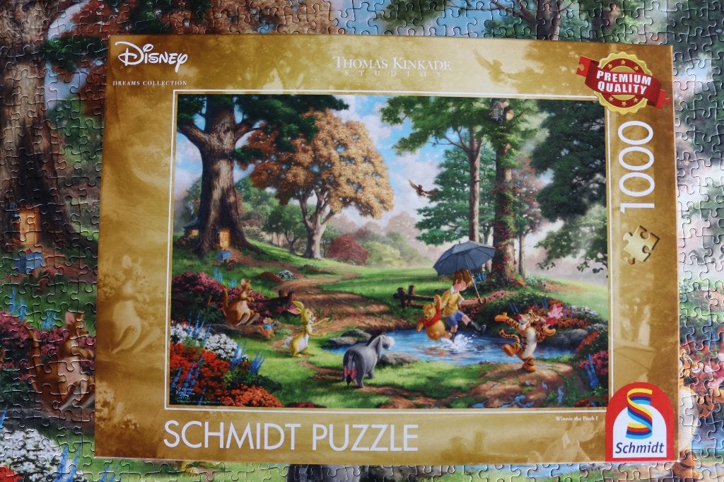 Puzzle 1000 pièces - Disney - Winnie l'ourson, Enlèvement, Puzzle