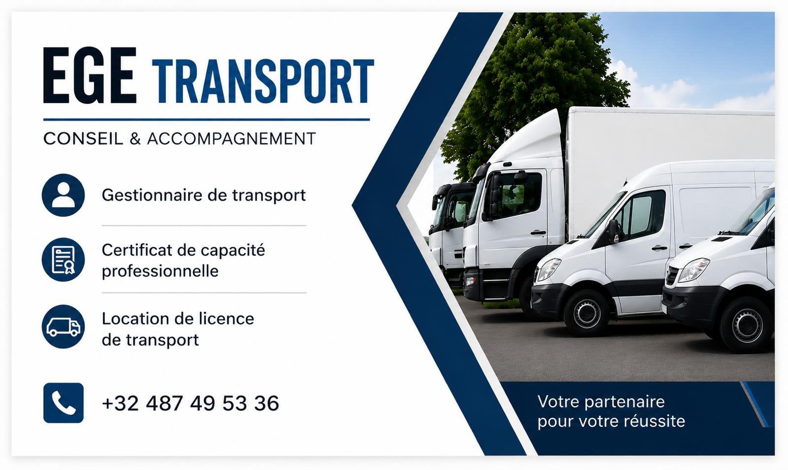 Transport license, Offres d'emploi