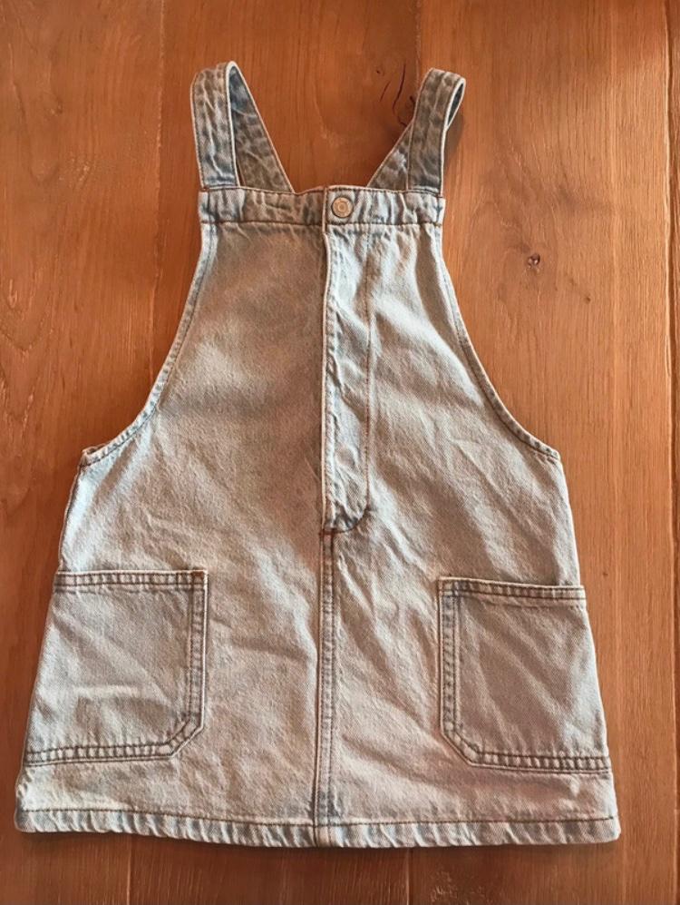 Jeansjurk, Kinderen en Baby's, Kinderkleding | Maat 110, Gebruikt, Meisje, Ophalen of Verzenden, Jurk of Rok