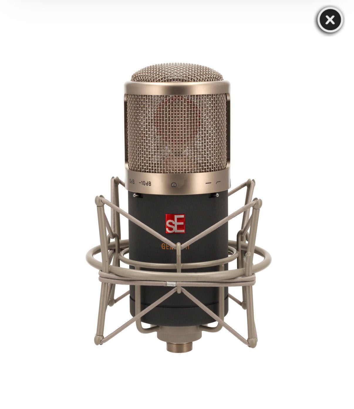 SE Electronics Gemini mk2 valve microphone, Muziek en Instrumenten, Microfoons, Ophalen, Zo goed als nieuw, Studiomicrofoon