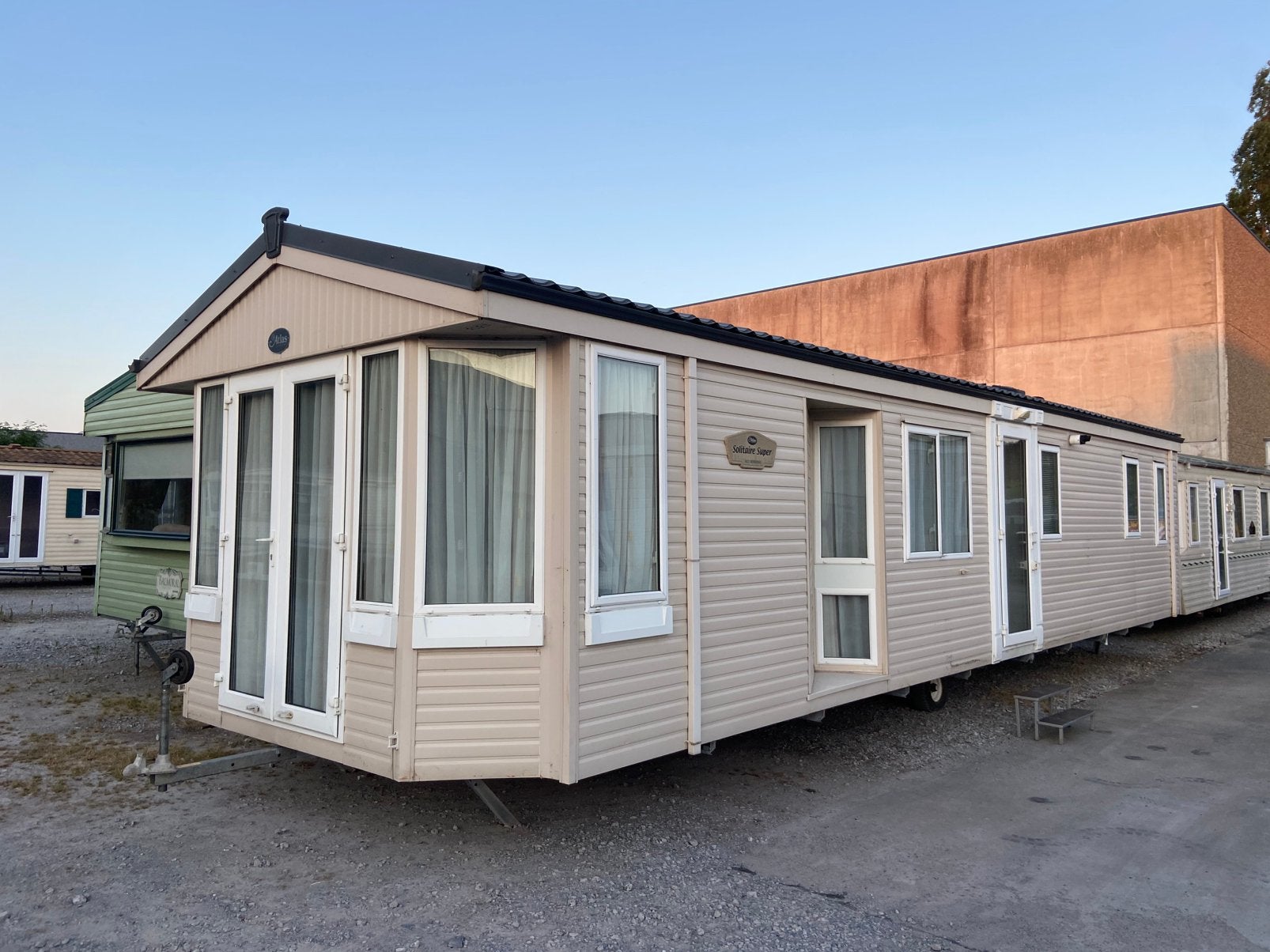 Mobil-home Atlas Solitaire Super DG et CV, Caravanes & Camping, Caravanes résidentielles, Enlèvement