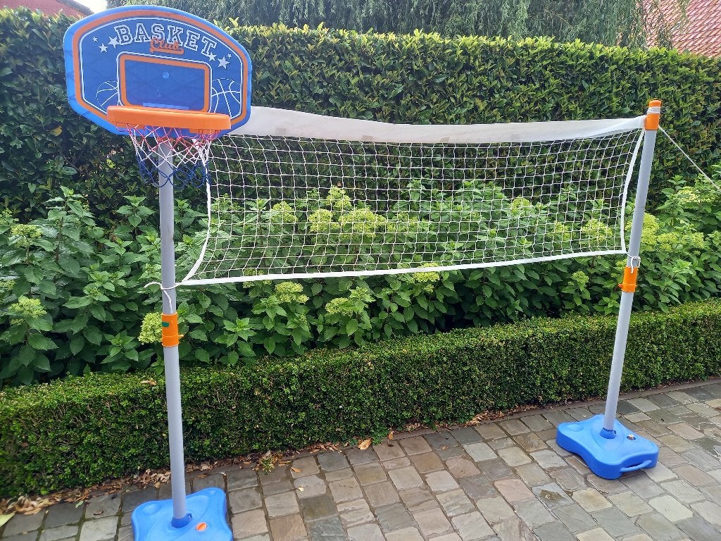 Basket, 2 palen en net, Smoby 170 cm hoog, Ophalen, Gebruikt, Overige typen