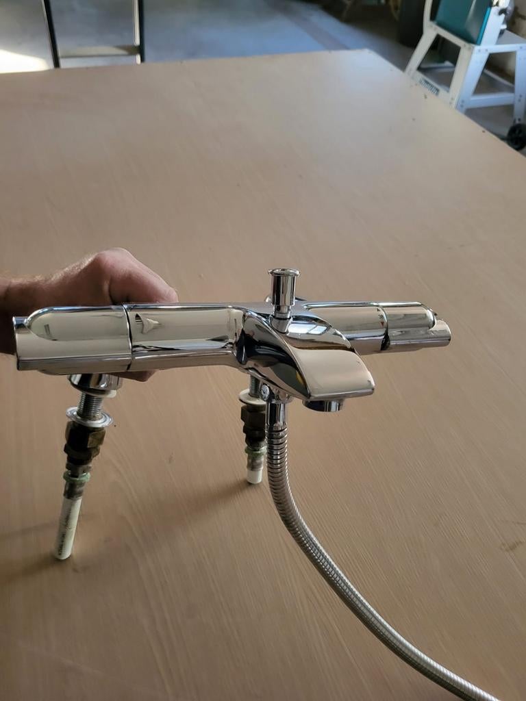 Badkraan met sproeier Grohe, Doe-het-zelf en Bouw, Sanitair, Ophalen