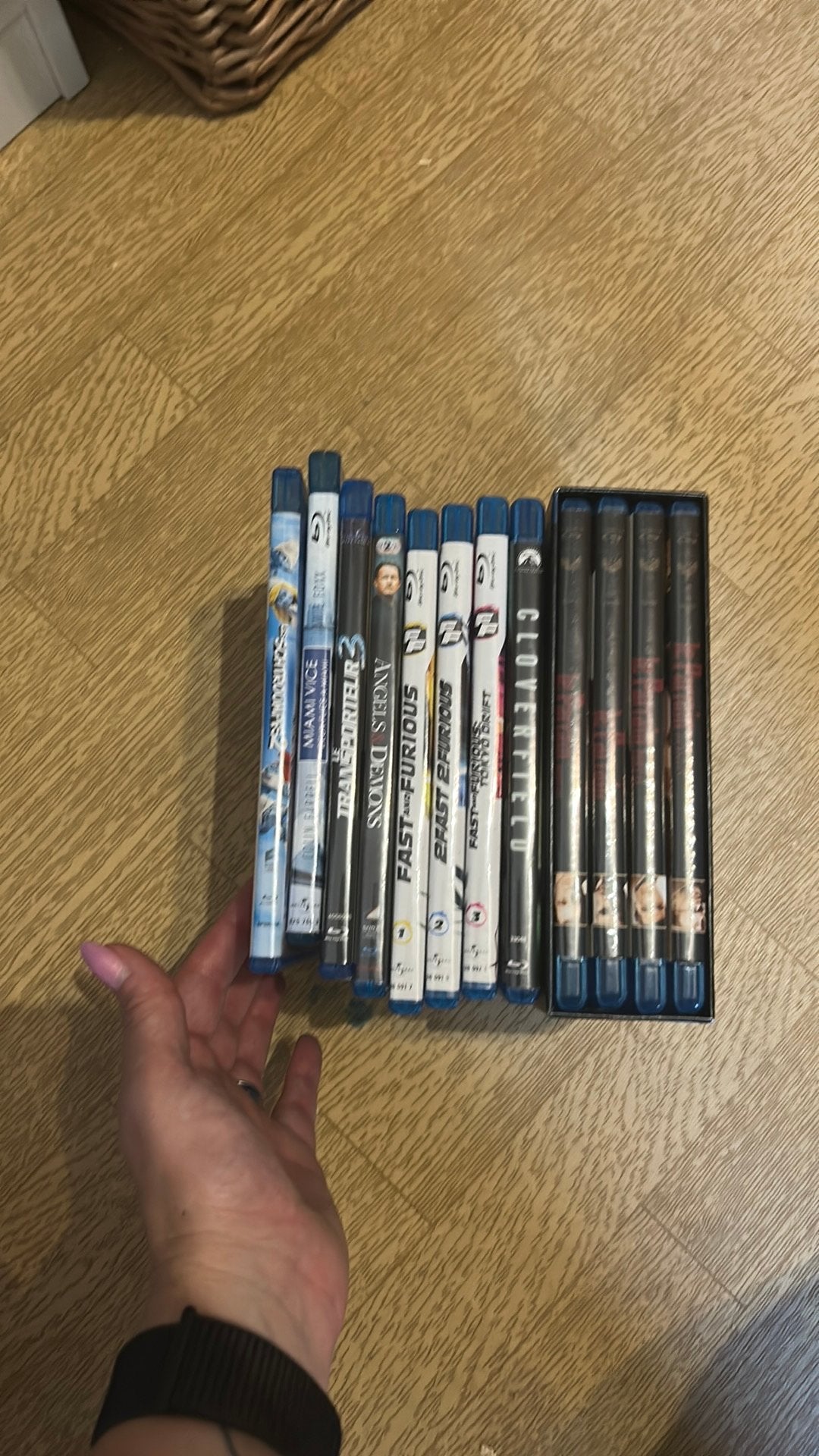 Lot de 12 blu-ray, Cd's en Dvd's, Ophalen, Zo goed als nieuw, Blu-ray